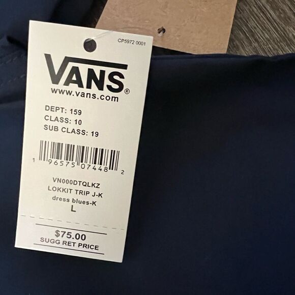 Vans Lokkit Trip Jacket- Size Large - Picture 3 of 11